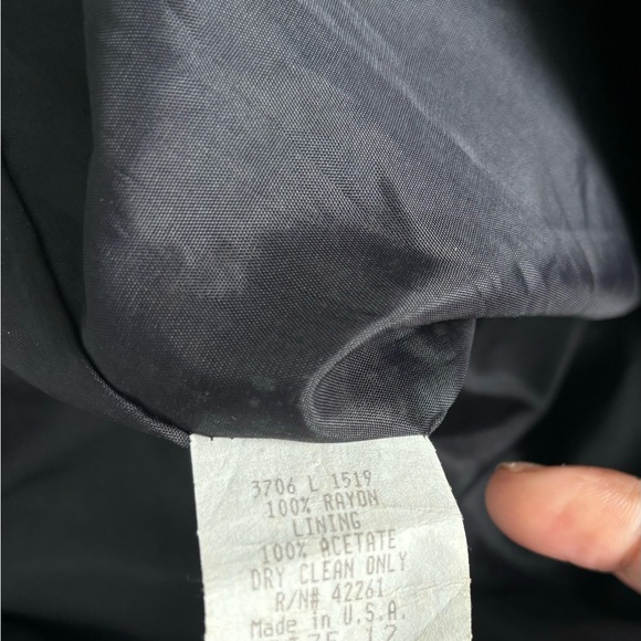 VTG Honeybee Dress Houndstooth Black White Knee Womens 12 Office Academia USA - Picture 11 of 15